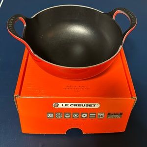 LE CREUSET enameled cast iron dish